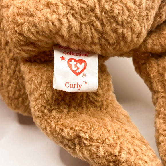 [Vintage] TY Beanie Babies “Curly” the Bear - Picture 5 of 8